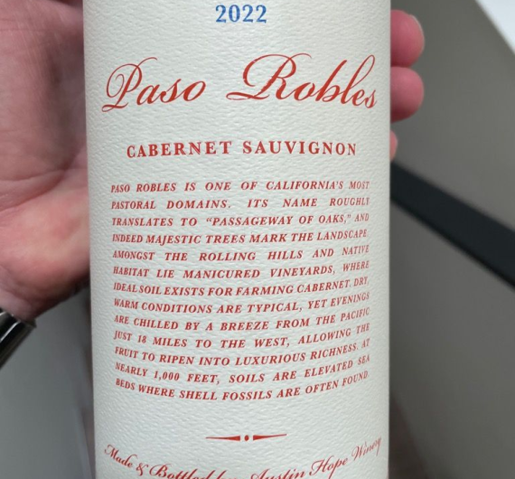 Austin Hope Carbernet Sauvignon 1000ml