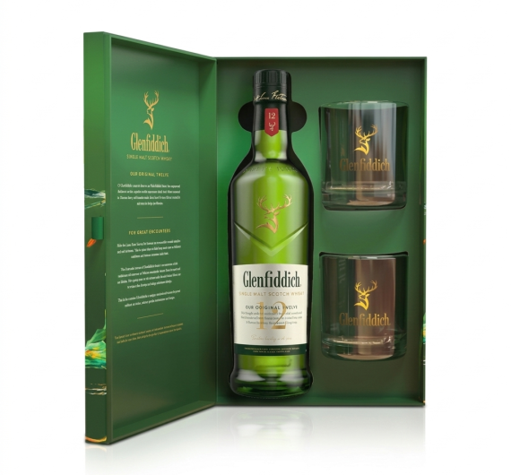 Glenfiddich 12 Years Old Hộp Quà